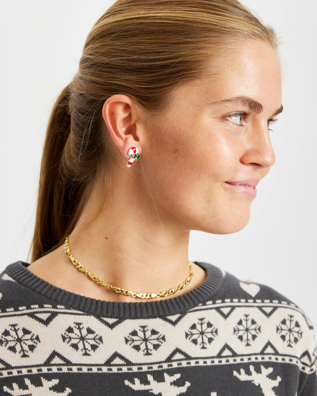 Candy Cane Earrings