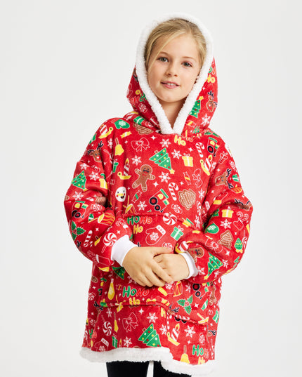 Crazy Dreamhoodie in Red for Kids