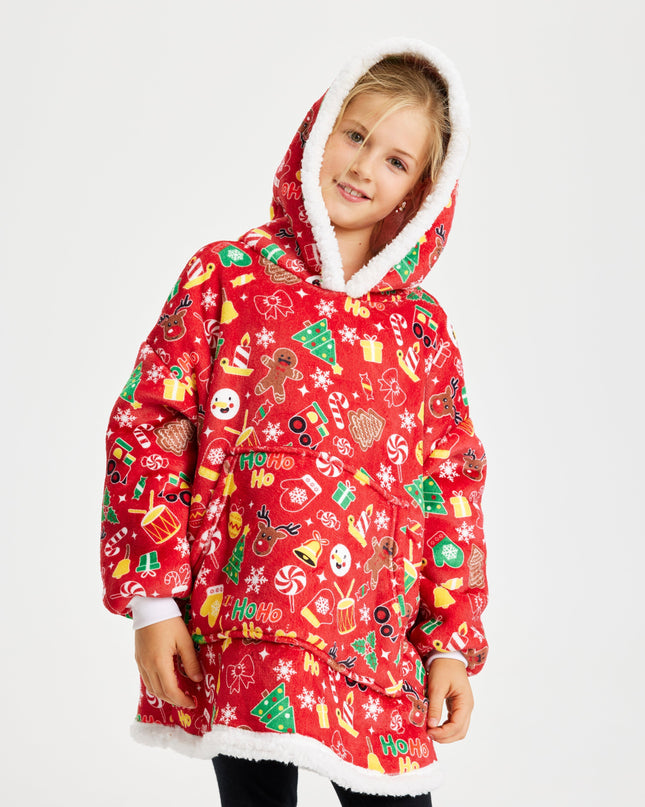 Crazy Dreamhoodie in Red for Kids