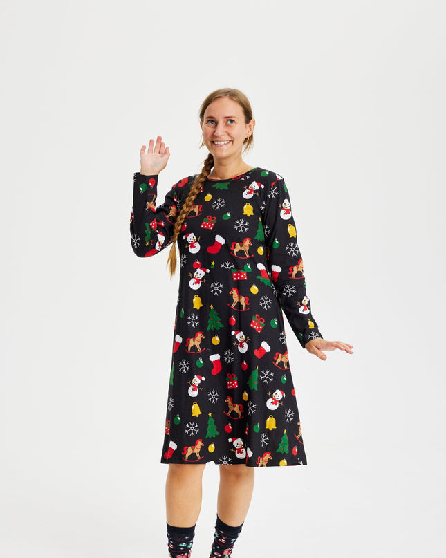 Black Christmas Dress