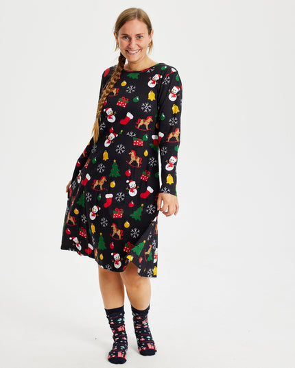 Black Christmas Dress