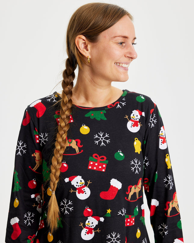 Black Christmas Dress