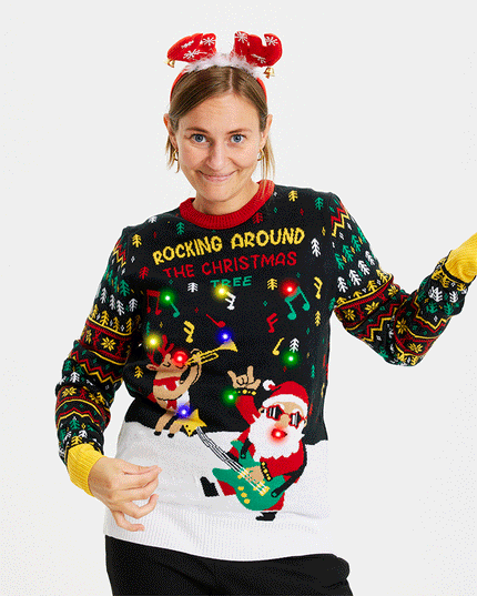 Rocking Around the Christmas Tree Sweater for Women