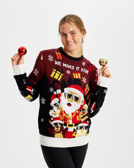 Make It Rein Light-Up Christmas Sweater for Women