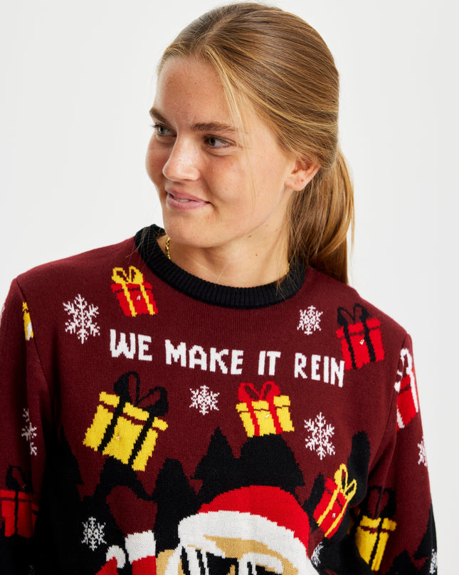 Make It Rein Light-Up Christmas Sweater for Women