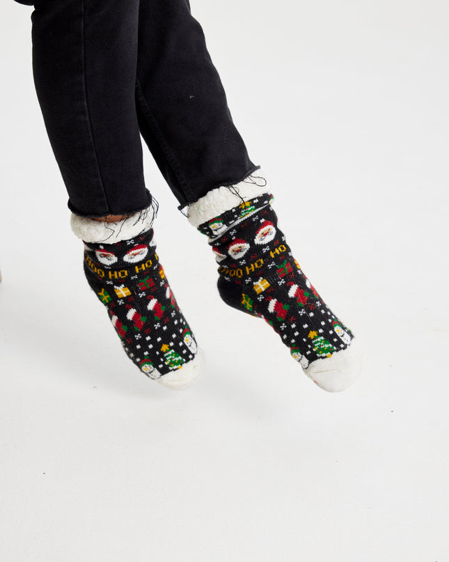 Cozy Christmas Socks - Design 11