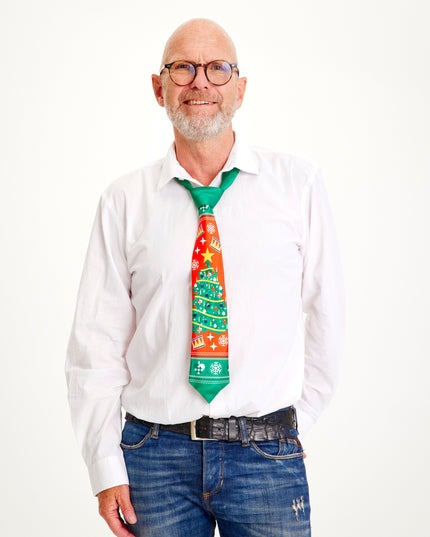 Christmas Tree Tie