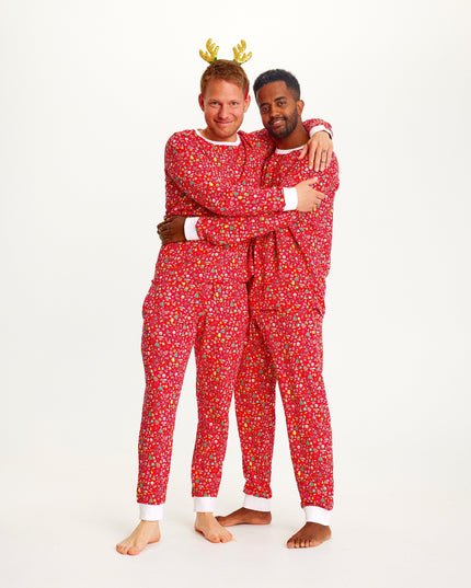 Crazy Red Christmas Pajamas for Men