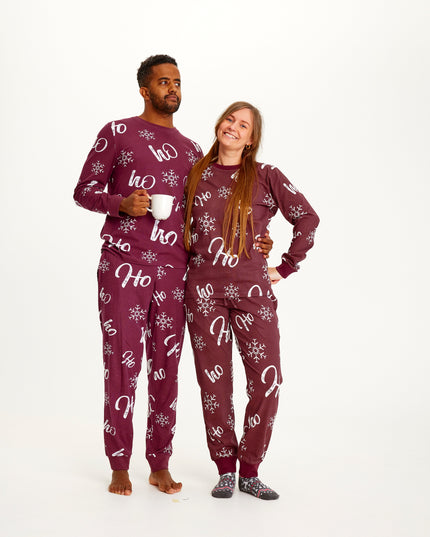 HO HO HO Christmas Pajamas for Women
