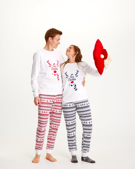 Cute Red Christmas Pajamas for Men