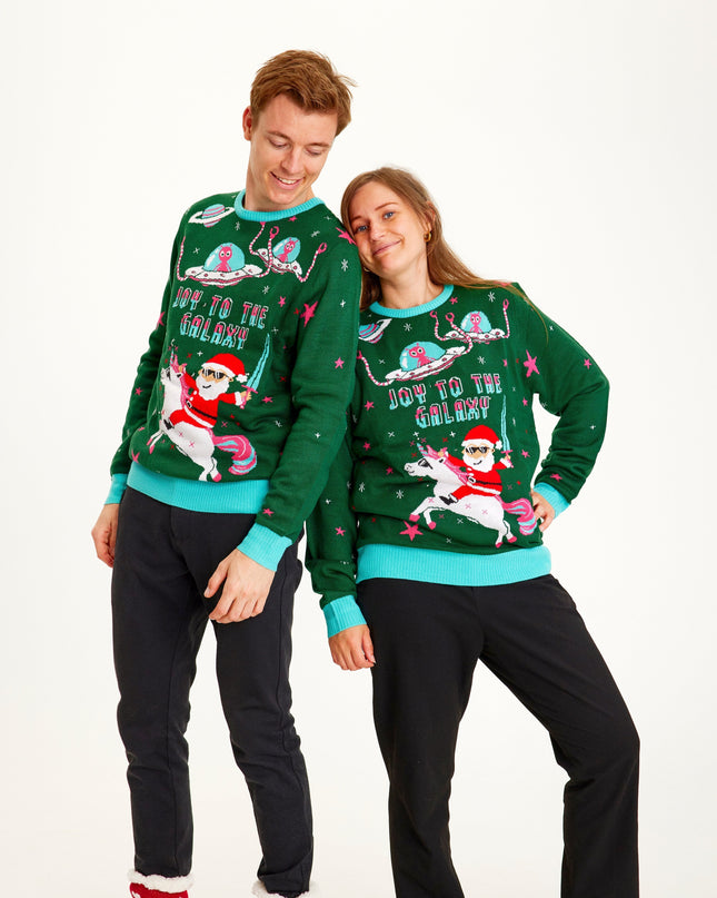 Joy To The Galaxy Sweater for Men