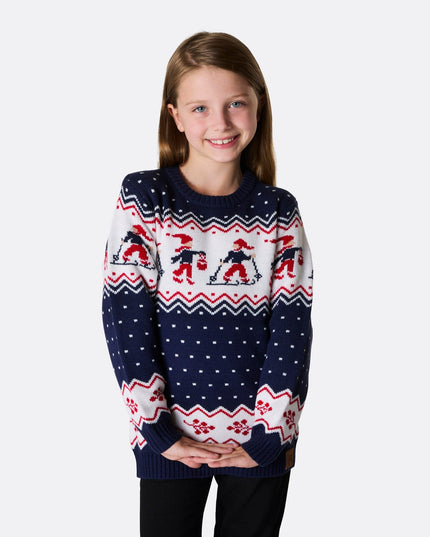 Kids Christmas Scenery Sweater