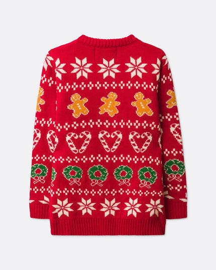 Kids' Classic Red Christmas Sweater