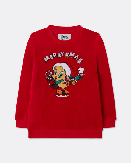 Kids' Tweety Christmas Sweater for Holiday Cheer