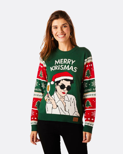 Women's Merry Krismas Christmas Sweater