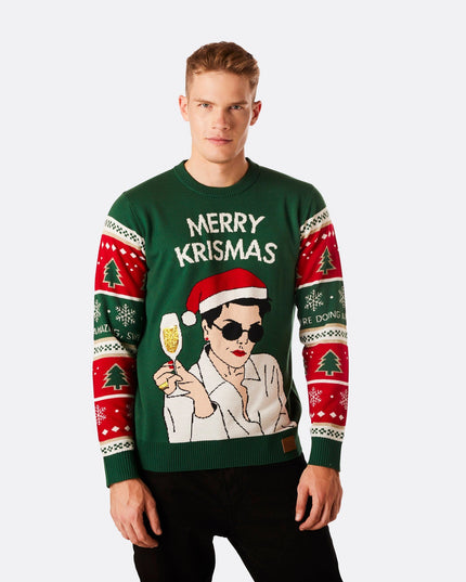 Men's Merry Krismas Christmas Sweater