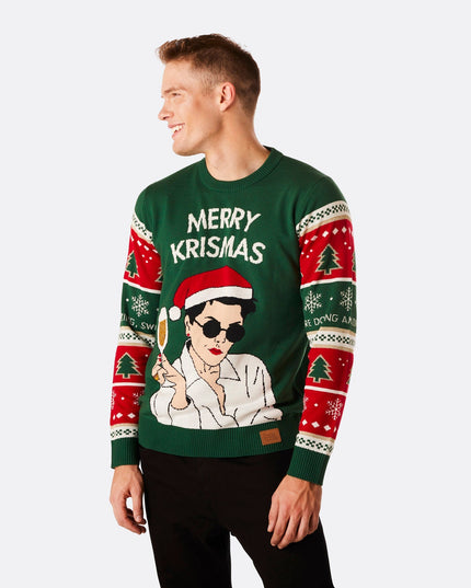 Men's Merry Krismas Christmas Sweater