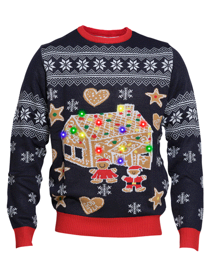Gingerbread Christmas Sweater for Men