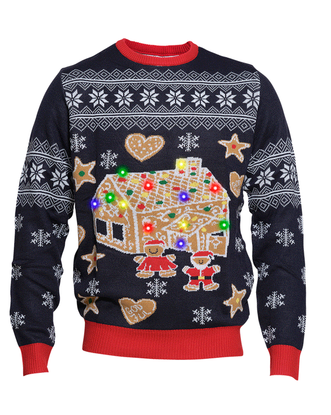 Gingerbread Christmas Sweater for Men