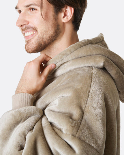 HappyHoodie Khaki for Adults - Versatile Loungewear