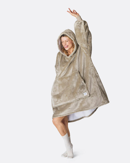 Khaki HappyHoodie