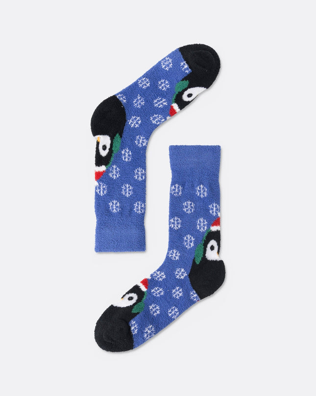 Fluffy Christmas Socks Gift Set for Kids