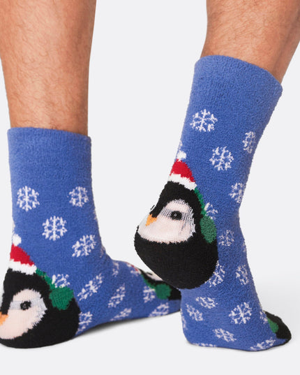 Fluffy Christmas Socks Gift Set for Kids