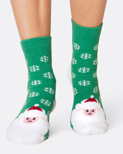 Fluffy Christmas Socks Gift Set for Kids