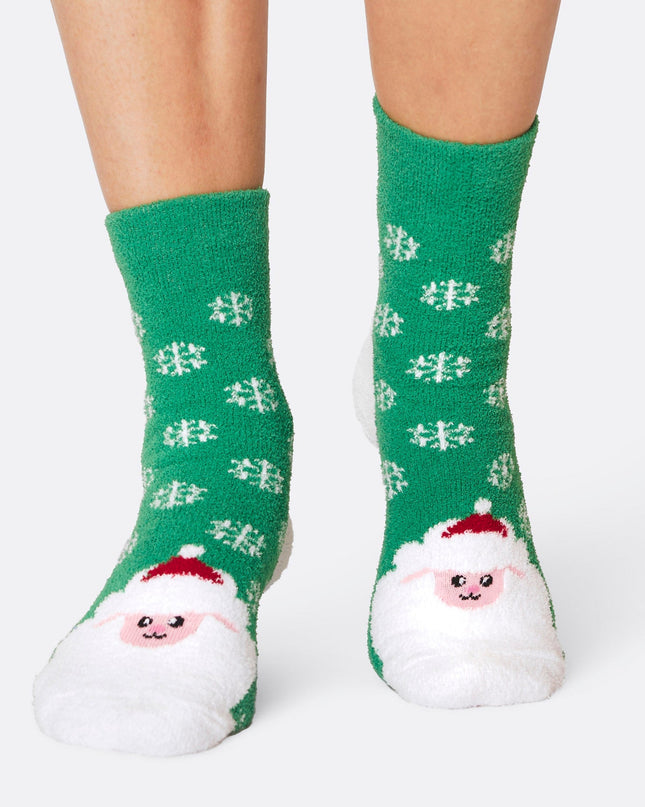 Fluffy Christmas Socks Gift Set for Kids