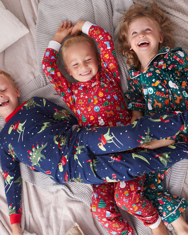 Kids' Red Christmas Dream Overall Christmas Pyjamas