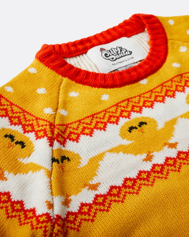 Yellow Easter Sweater for Kids