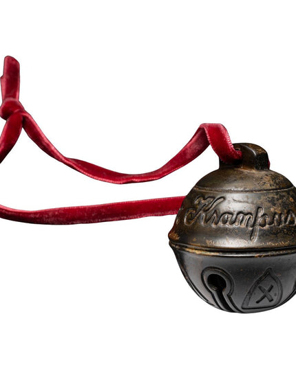 Krampus Ringing Bell Holiday Decoration
