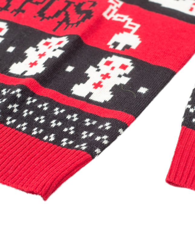 Krampus Knit Ugly Christmas Sweater for Fun