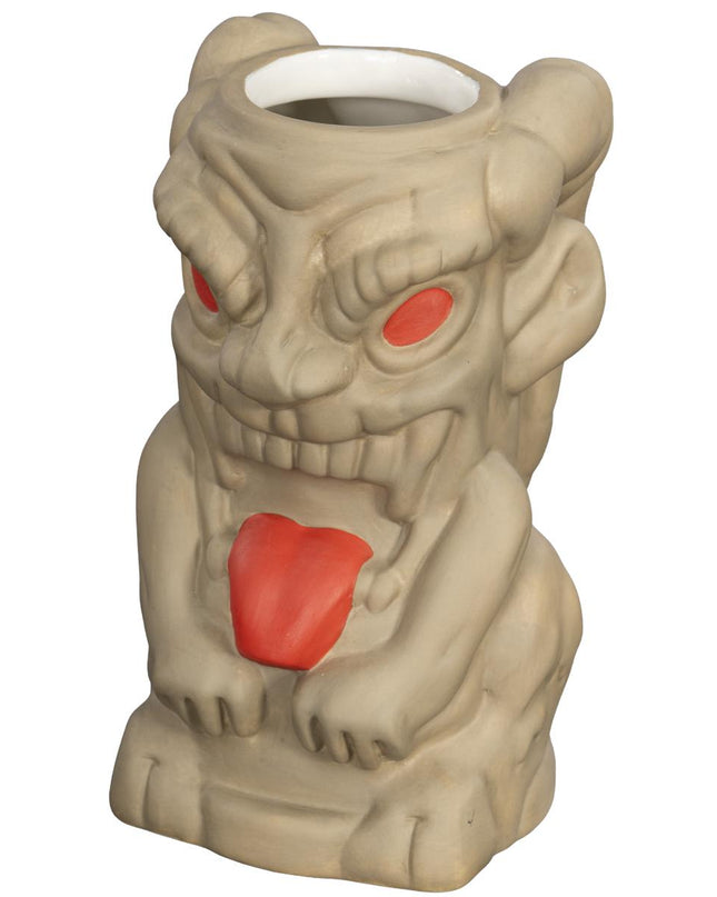 Krampus Tiki Mug for Holiday Celebrations