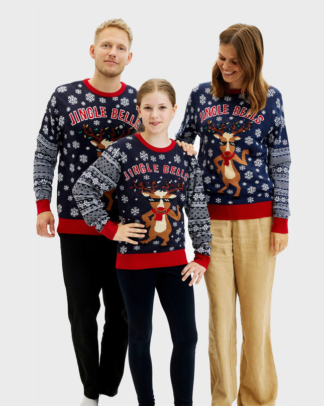 Jingle Bells Christmas Sweater for Men