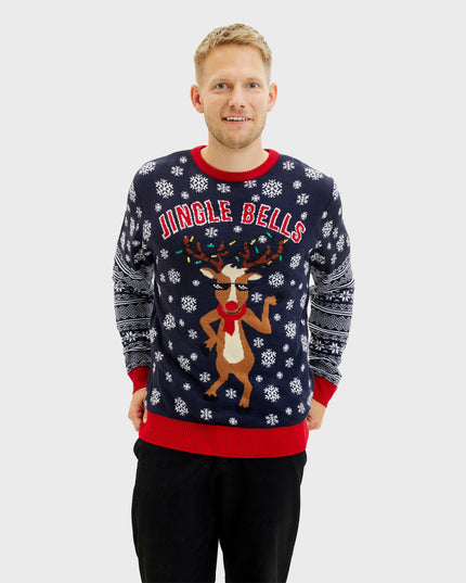 Jingle Bells Christmas Sweater for Men