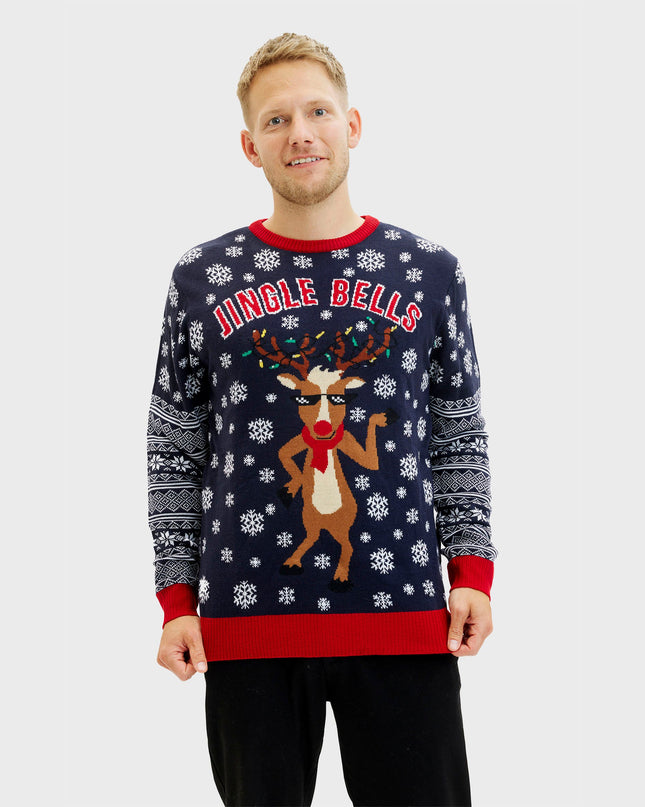 Jingle Bells Christmas Sweater for Men