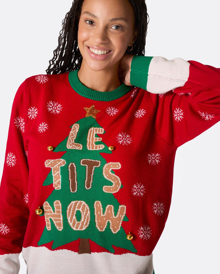 Women's Let It Snow Christmas Sweater