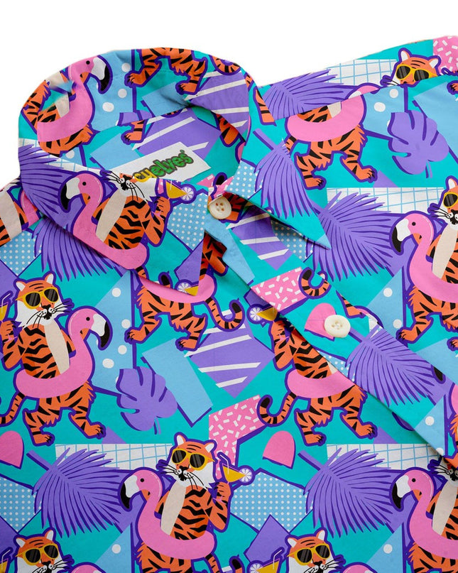 Men's Cool Cats Hawaiian Shirt