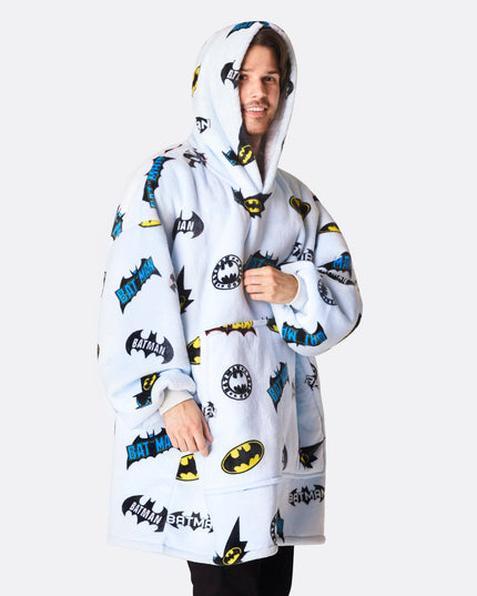 HappyHoodie Light Blue Batman Edition for Adults