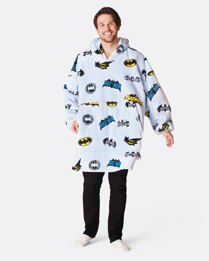Light Blue Batman Hoodie