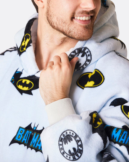 Light Blue Batman Hoodie