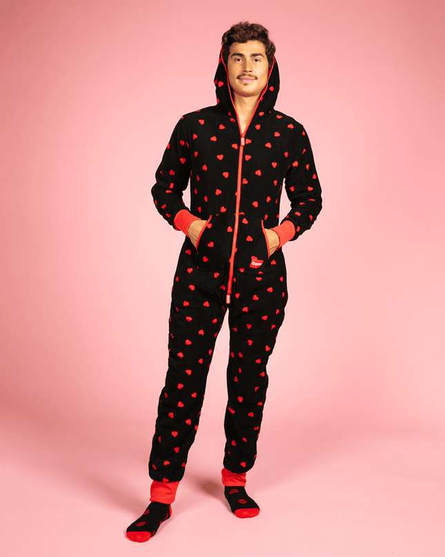 Men's Hearts on Fire Jumpsuit