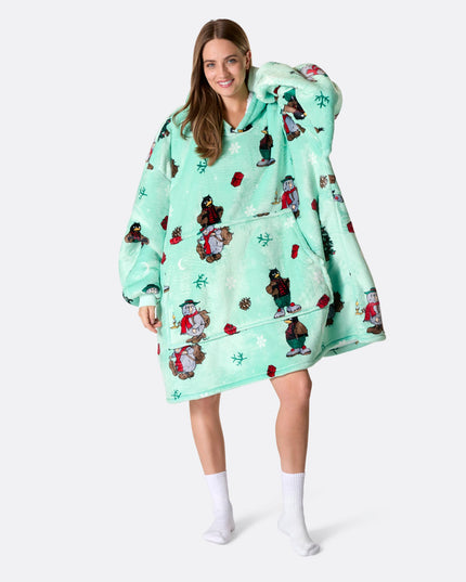 Flåklypa Christmas HappyHoodie