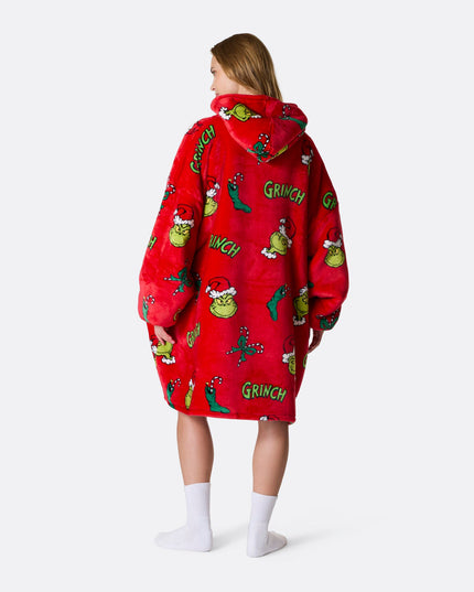 Grinch Red HappyHoodie