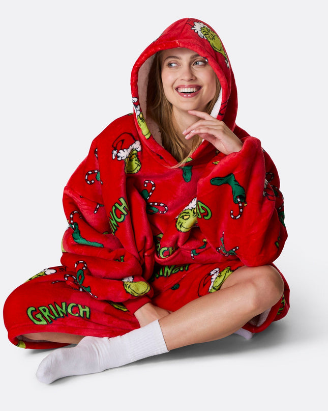 The Grinch Red HappyHoodie