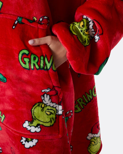 Grinch Red HappyHoodie