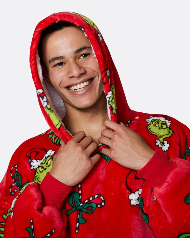 HappyHoodie The Grinch Red for Adults - Holiday Style