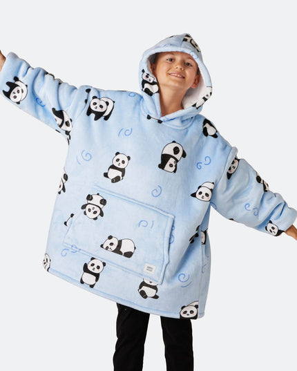 Kids' Panda Happy Hoodie