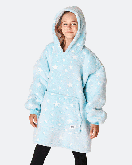 Blue Stars HappyHoodie for Kids